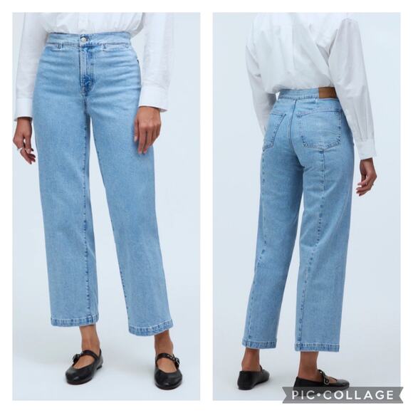 Madewell Denim - Madewell Emmett Wide Leg Jeans Size 30